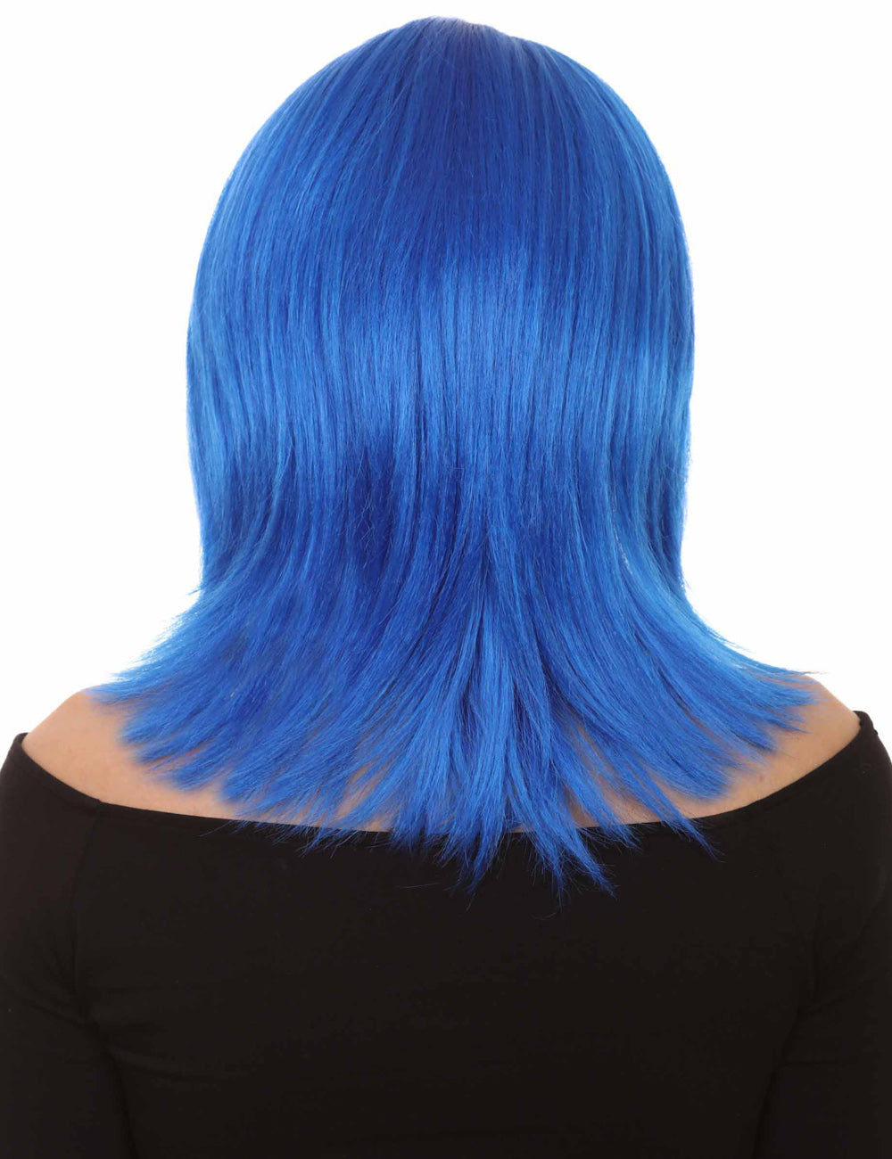 Wigs2you ハロウィン パーティー プレミアム H-1427 簡単に着用でき 快適なフィット感の女性ショート ダークブルーウィッグ