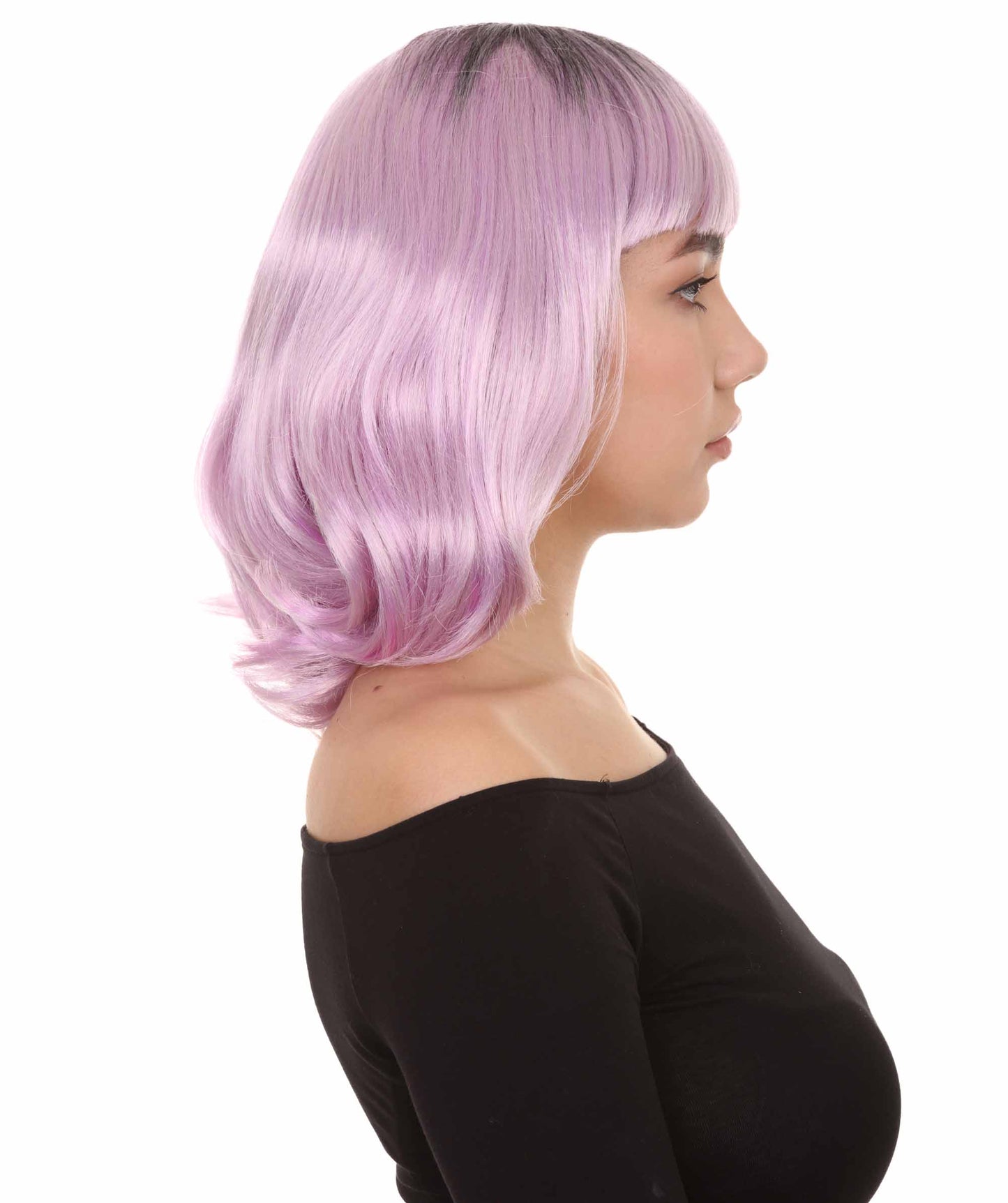 Wigs2youハロウィンパーティープレミアムレディースH-1982 美しい見た目のファッションカーリーウィッグ