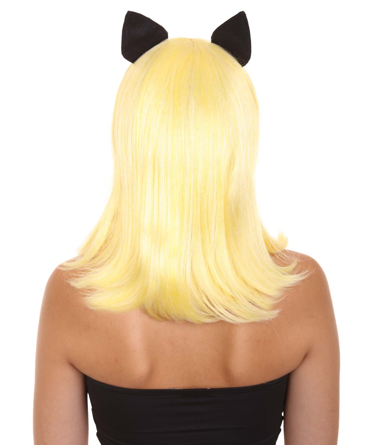 Wigs2youハロウィンパーティープレミアムレディースH-1934 着けやすい 非常に快適 コスプレウィッグ ポケモンピチュー
