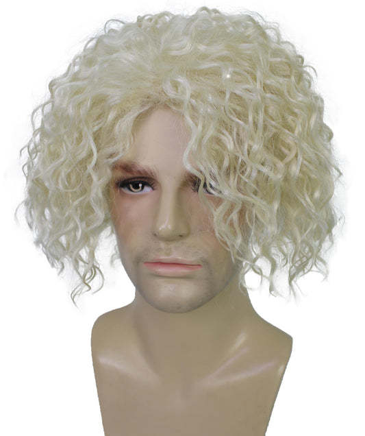 コミックブック超悪役ウィッグH-6803-BLD複数の色のハロウィーンの巻き毛のかつら