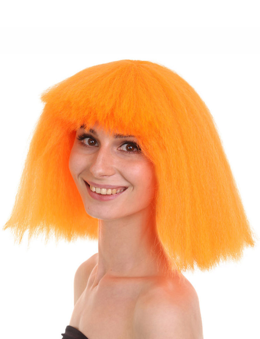 Wigs2you ハロウィンパーティープレミアムレディース H-1494 美しいルックを手に入れよう!ポップスターパンプキンオレンジウィッグ