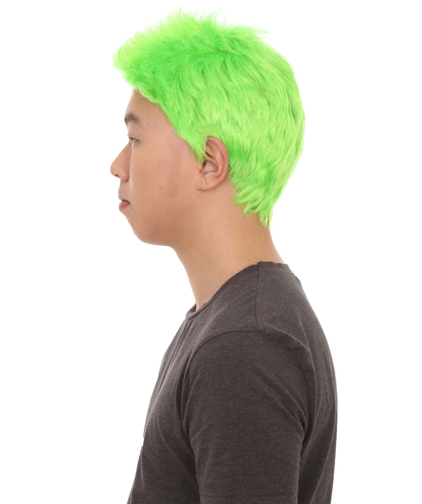 男性 ファンシーライム ウィッグ H-2290 コレクション プレミアム 通気性のあるキャプレスキャップ