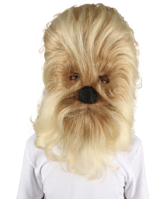 ユニセックス JCP-209_5 ヘアリー ウォリアー エイプ ミリタリー リーダー レジスタンス ファイター ブロンド コスプレ コスチュームとウィッグ バンドル