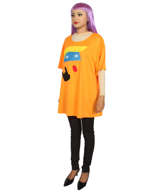 大人用女性の JCO-175_1 プレジデントロゴ オレンジ ハロウィンコスチューム