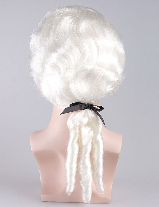 かつら大統領 政治的な植民地風のコスプレ・ハロウィンかつら 割増空気を通すCaplessなキャップH-341