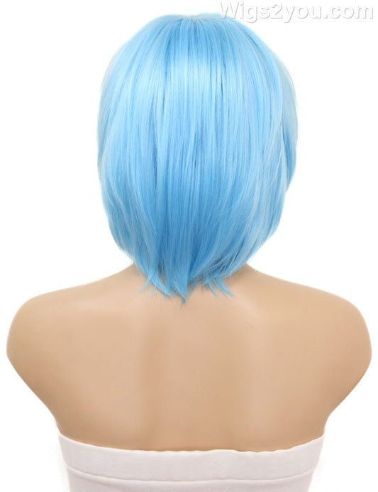レディースファッション C-045 ショート C-ライトスカイブルー コスプレ ヒートスタイルウィッグ