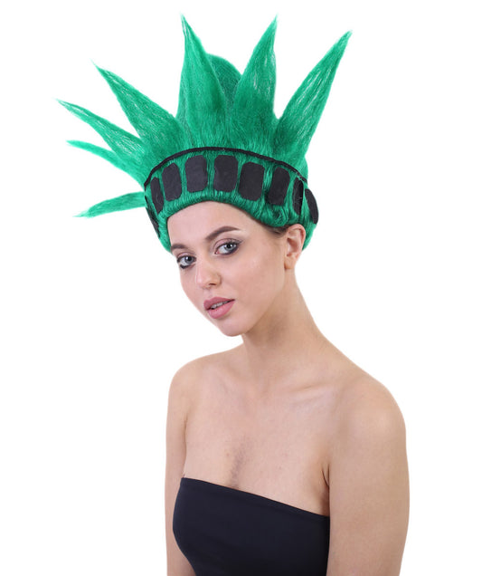 Wigs2youハロウィンパーティープレミアムレディースH-1917 着けやすい 非常に快適 自由の女神トロールウィッグ