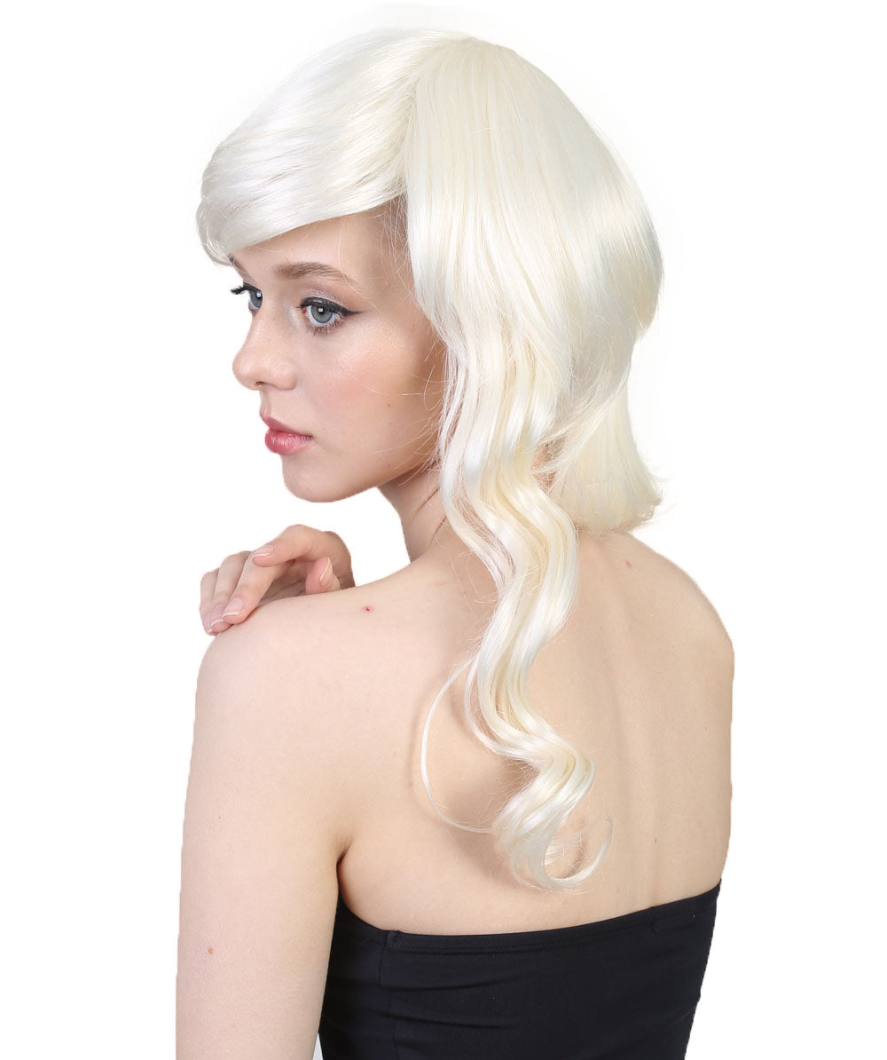 Wigs2you ハロウィンパーティ プレミアムレディース H-2073 とても快適 ファイナルファンタジー ライトニング ホワイト コスプレウィッグ