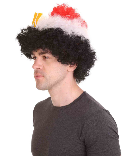 ハロウィーンパーティープレミアムメンズH-3748 エジプトアフロウィッグ