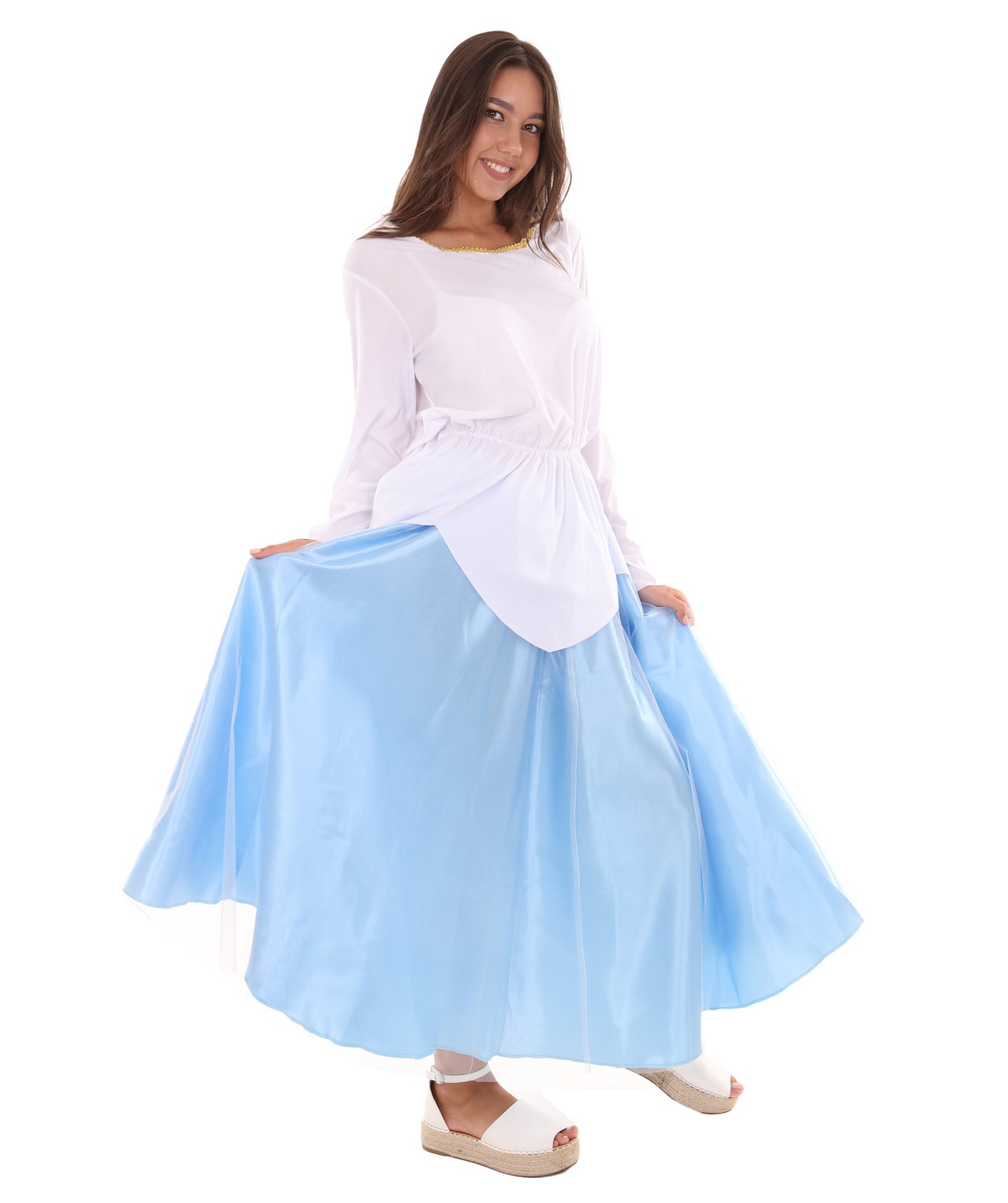 女性 JCP-106 の妖精の母コスチューム ホワイトのコスプレコスチューム