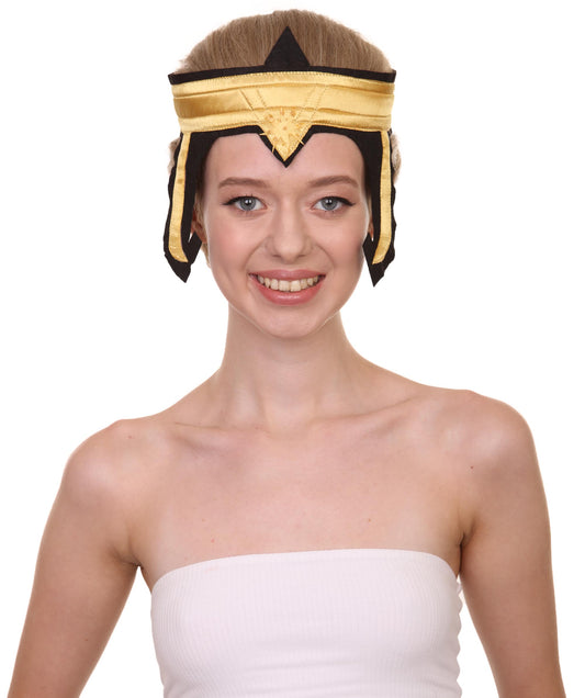 ハロウィンパーティ プレミアム H-5096 女性用 TV映画 スーパーヒーロー ダークブロンドウィッグ