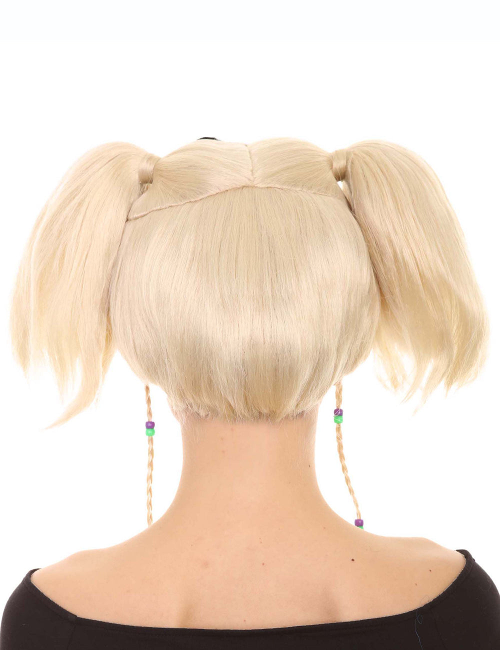 Wigs2you ハロウィンパーティー プレミアム レディース H-723 バットエンジェルウィッグ ブロンドカラー