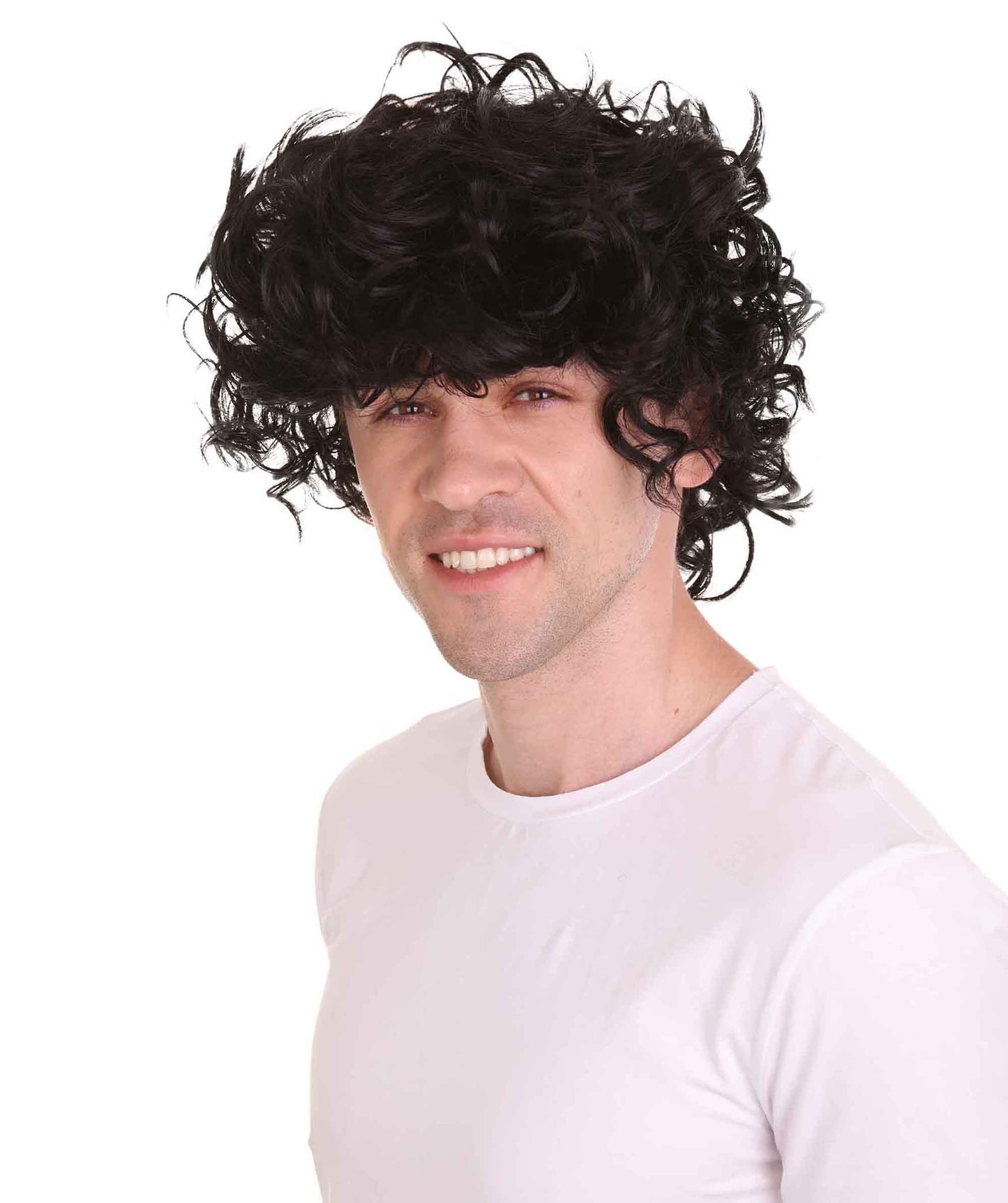 ハロウィンパーティー プレミアム 男性用 H-2225 ウェディング・シンガー のアダム・サンドラー ウィッグ
