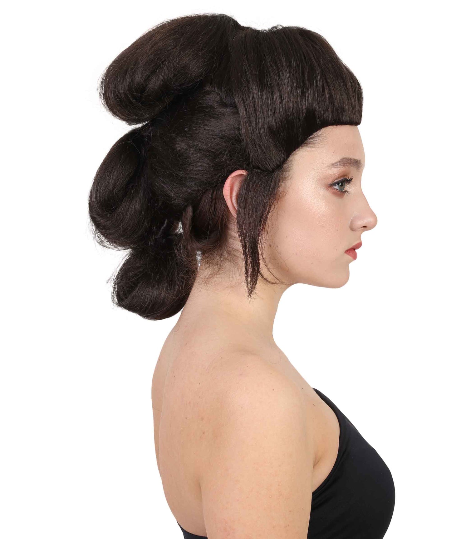 Wigs2you ハロウィンパーティープレミアムレディース H-1794 着け心地が良い とても快適 コスプレウィッグ スターウォーズ レイスタイル