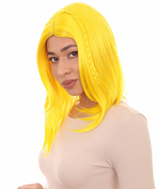 Wigs2you ハロウィンパーティープレミアム H-894 スワンプクイーンウィッグ イエロー色