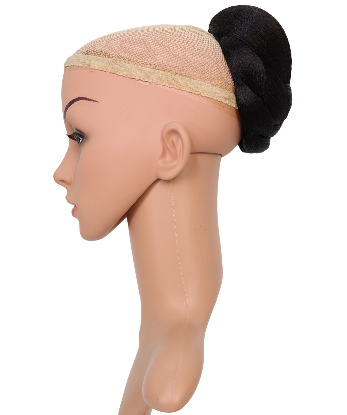 Wigs2you W-8469 レディース シニヨンウィッグ エレガント部分ウィッグ ふんわりナチュラル 合成繊維 ヘアピース お団子スタイル