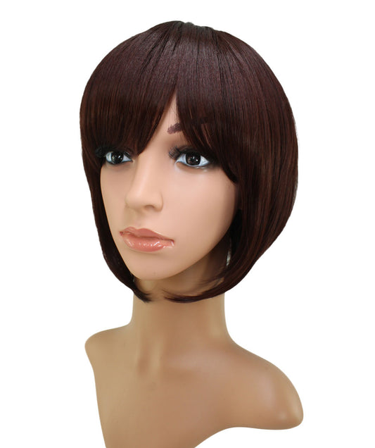 耐熱 |ショートウィッグ | シルエットの綺麗なボブスタイル | 老若男女大人気 | コテ・アイロンOK | ウィッグネット付き W-765A