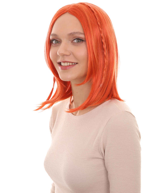 Wigs2you ハロウィンパーティープレミアム H-891 スワンプクイーンウィッグ オレンジ色