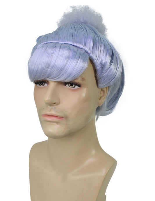 メンズ H-6174_5 ディッキー コスプレ グレー ウィッグ ハロウィンに最適 難燃性合成繊維