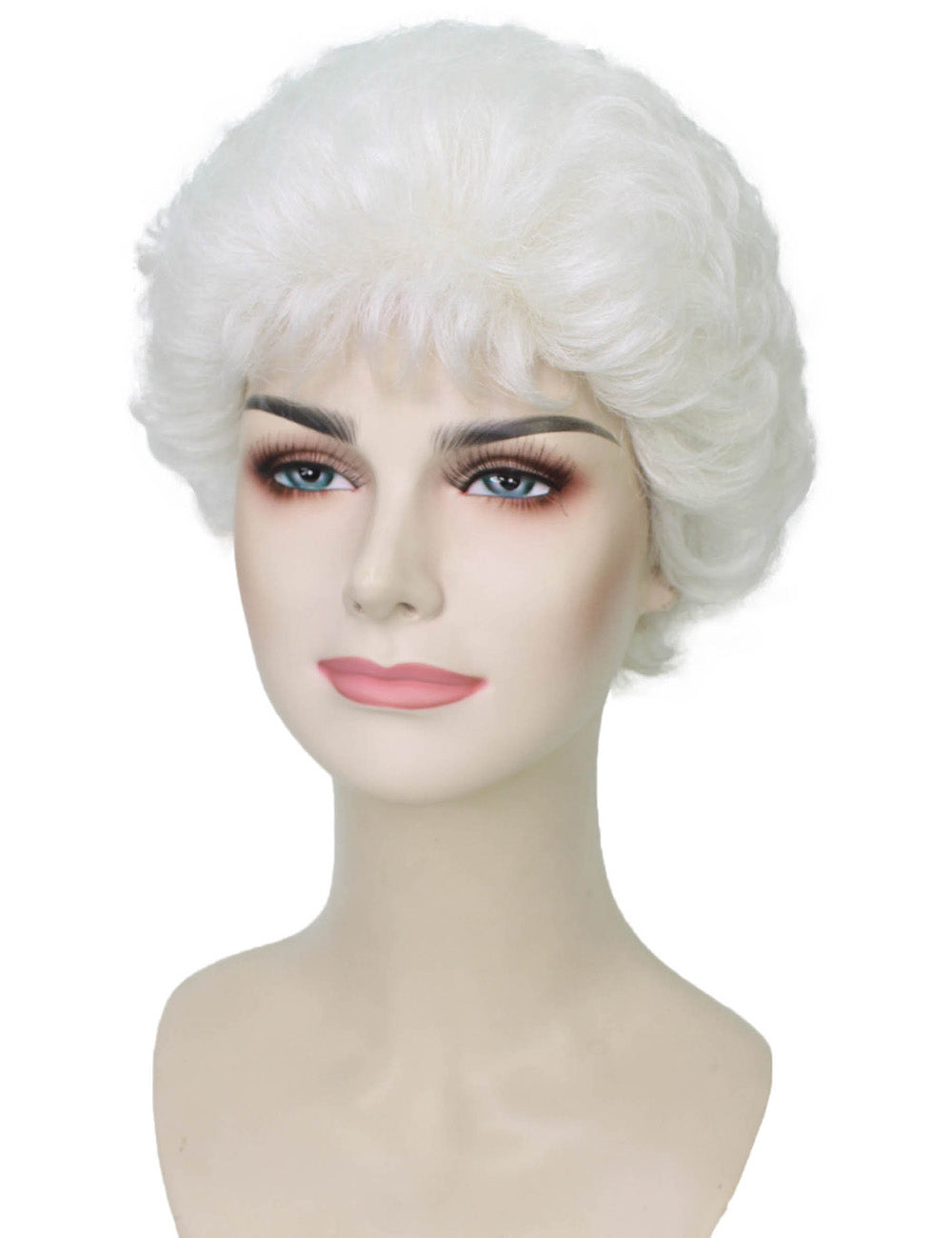 Wigs2you ハロウィンパーティープレミアムレディース ゴールデン・ガールズ・ソフィア ホワイトウィッグ H-5709