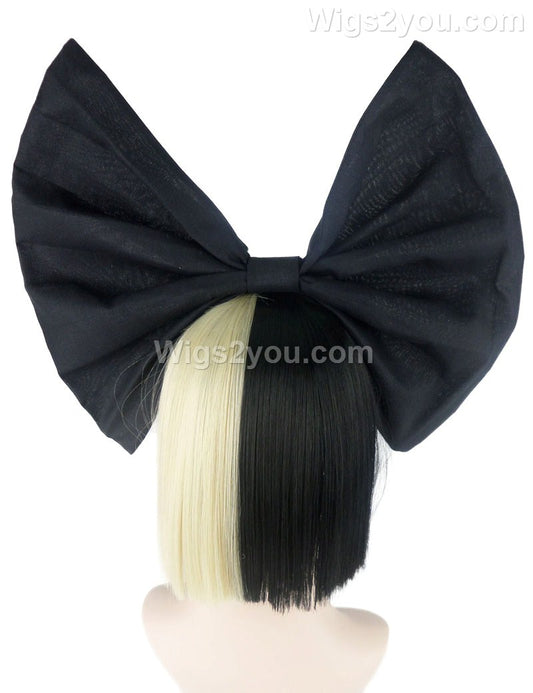 爆発音をもつ白黒の割れた染料ボブ|複数の色&スタイル・オプション| HPO H-529