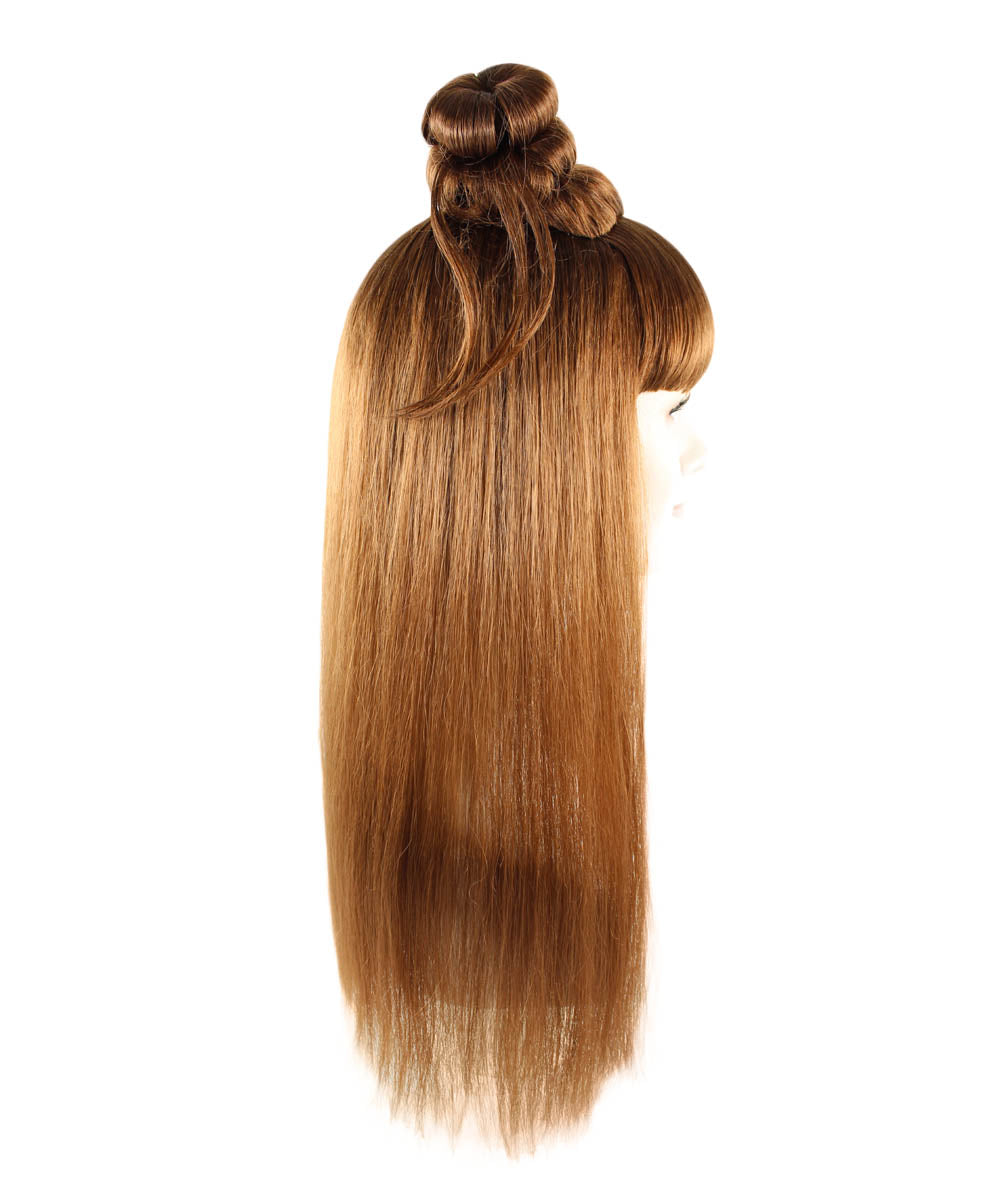 Wigs2you ハロウィン パーティー プレミアム レディース H-1220 快適なフィット感 ミディアム ブラウン アジアン プリンセス ウィッグ