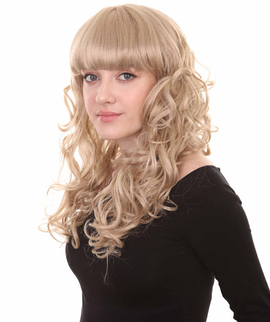 Wigs2you ハロウィン パーティー プレミアム H-834 バットマン 女性ジョーカー ウィッグ ダークブロンド カラー