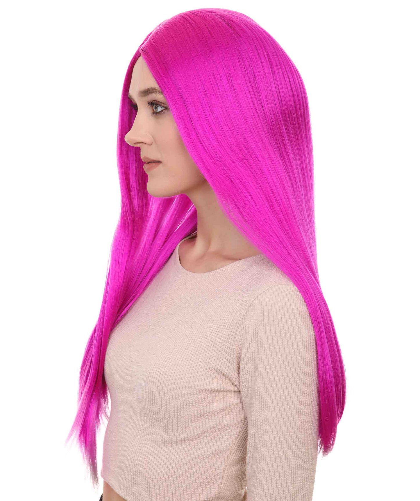 Wigs2you ハロウィンパーティープレミアム H-884 エビルブライド II 女性ウィッグ ネオンフューシャカラー