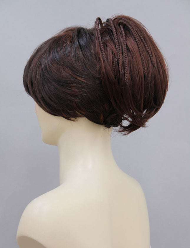 レディースファッション W-8216 オーバン ヘアアクセサリー 合成繊維