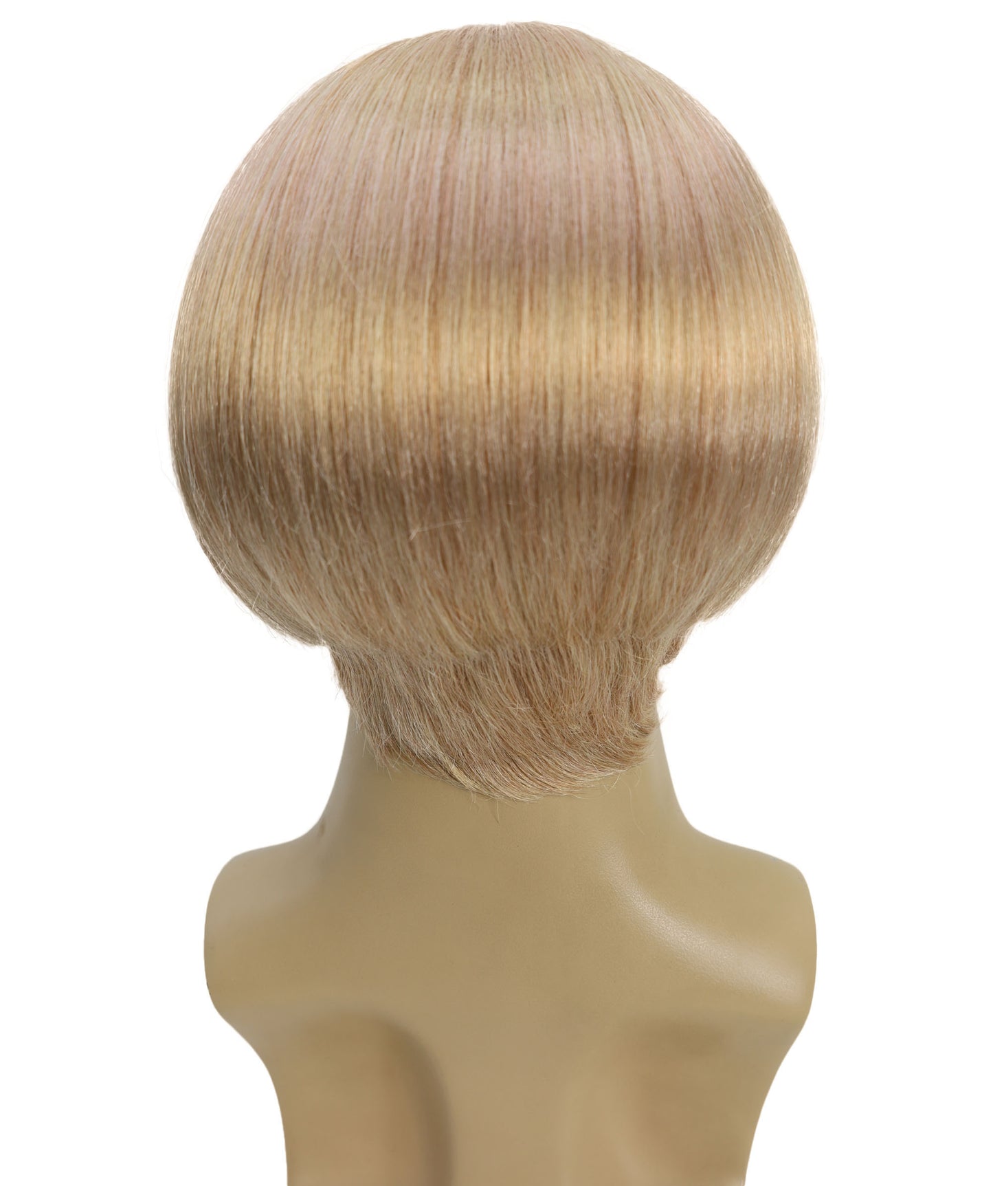 Wigs2you H-6936 大人用メンズ イヤークエイク風ブロンドボブウィッグ サングラス付き | コスプレやコスチュームイベントにぴったりの大胆なレトロルック