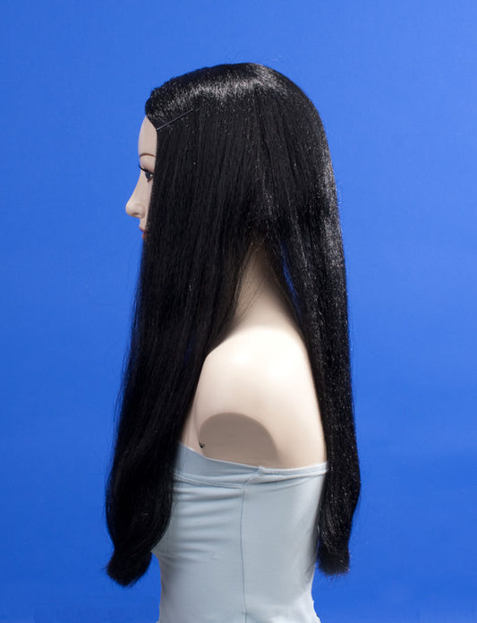 プレミアムレディース H-136 ハローブラック パーティー準備完了 豪華なハロウィンウィッグ