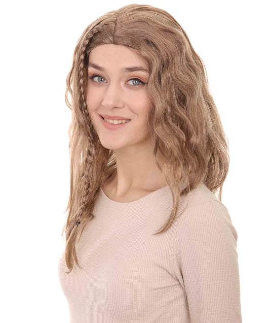 Wigs2you ハロウィンとパーティー プレミアム レディース H-496 ブラウン 戦士ウィッグ ハンツマン 冬の戦争