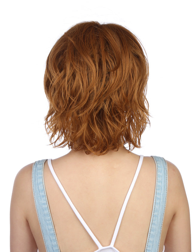 【Wigs2you】ウィッグ 耐熱 W-759 フルウィッグ ミディアム カール 高品質 ナチュラル 自然 かつら 女装 普段使い 医療用 簡単着用。