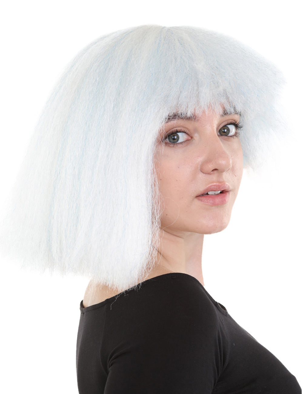 Wigs2you ハロウィンパーティープレミアムレディース H-1512 美しいルックを手に入れよう!ポップスタースカイブルーウィッグ