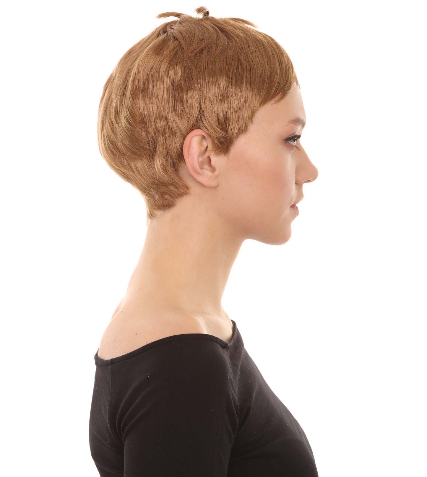 Wigs2you ハロウィンパーティープレミアム レディース H-585 コウノトリウィッグ ブラウン
