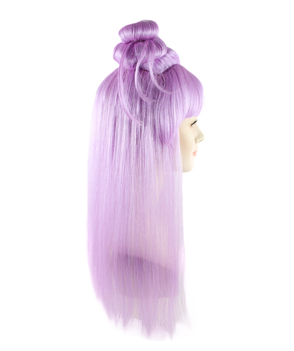 Wigs2you ハロウィン パーティー プレミアム レディース H-1208 快適なフィット感 Lt パープル アジアン プリンセス ウィッグ