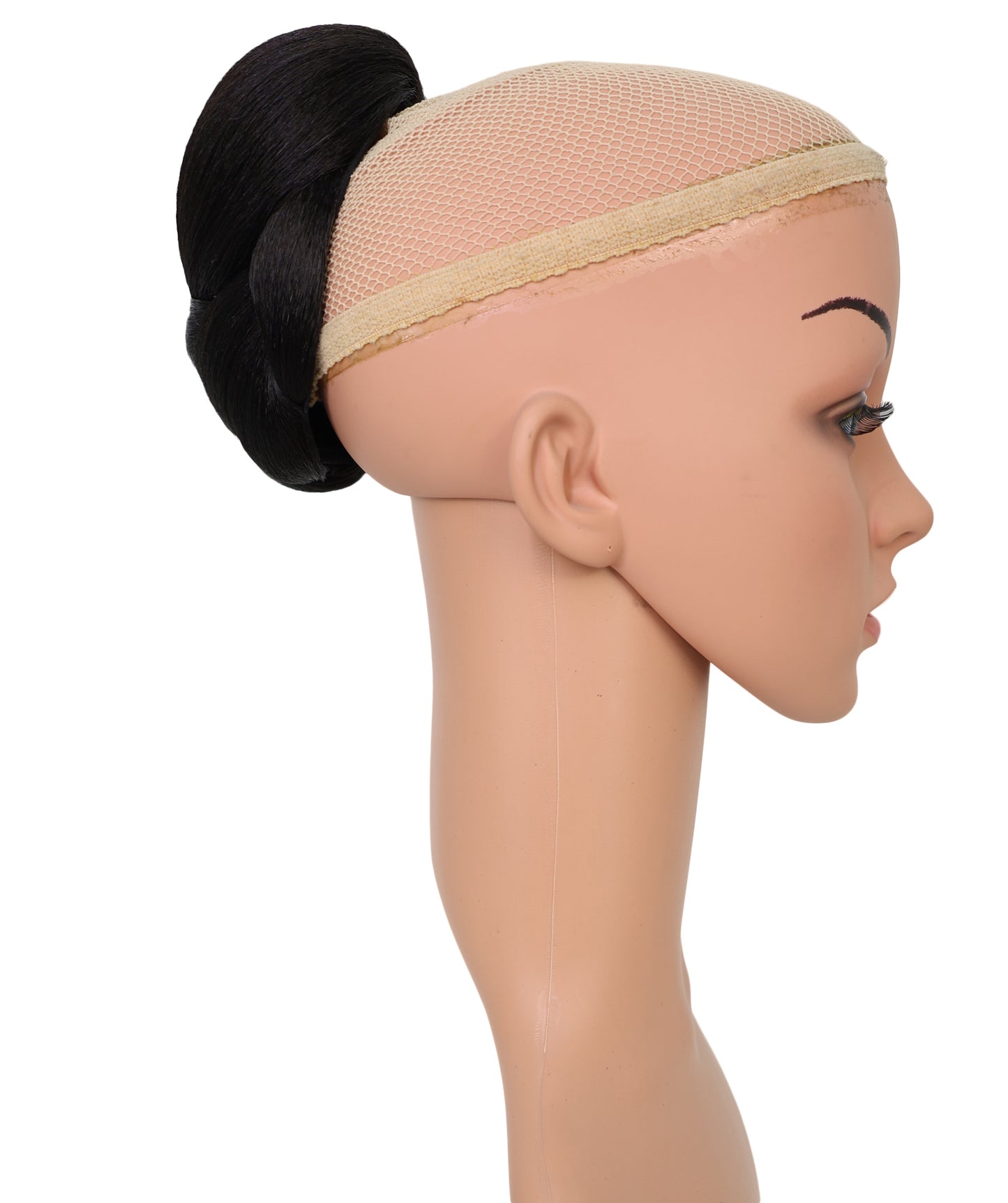 Wigs2you W-8469 レディース シニヨンウィッグ エレガント部分ウィッグ ふんわりナチュラル 合成繊維 ヘアピース お団子スタイル