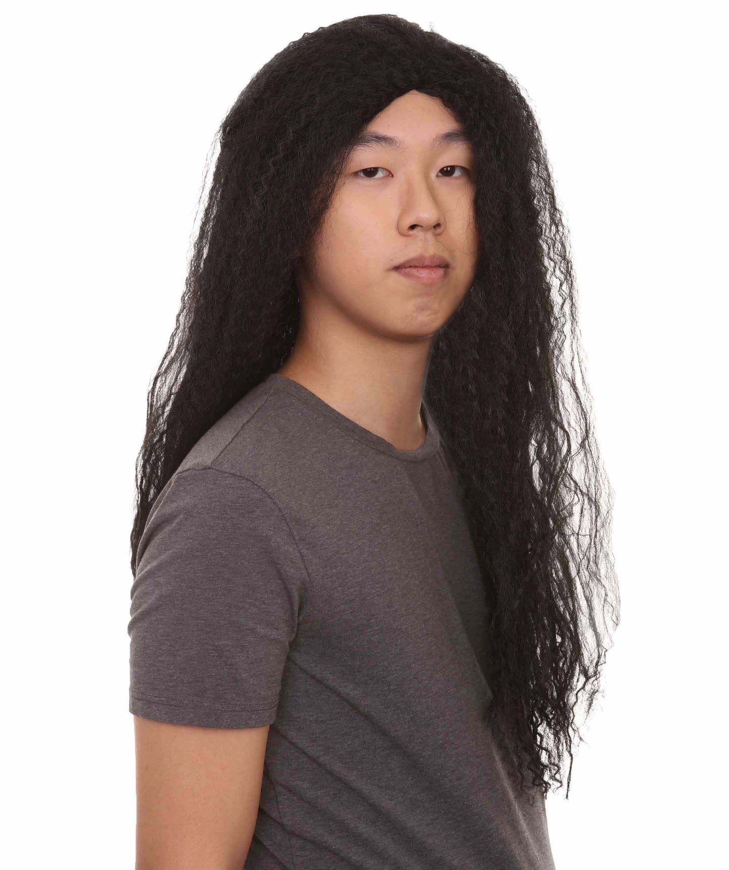 ハロウィンパーティー プレミアム 男性用 H-2256 ロング ドレッドロック ウィッグ 2