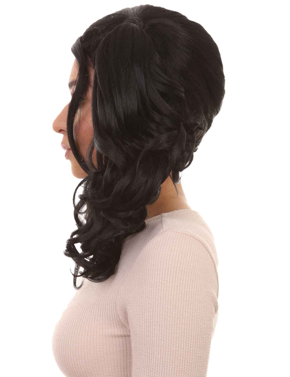 Wigs2you ハロウィンパーティー プレミアム レディース H-757 ドリー ピグテール ウィッグ ブラックカラー