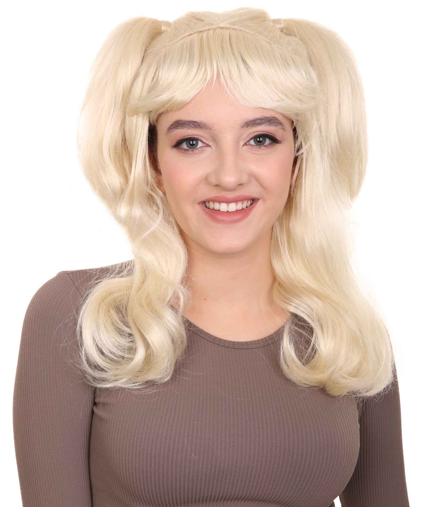 Wigs2you ハロウィンパーティー プレミアム レディース H-801 バナナエンジェルウィッグ Lt ブロンドカラー