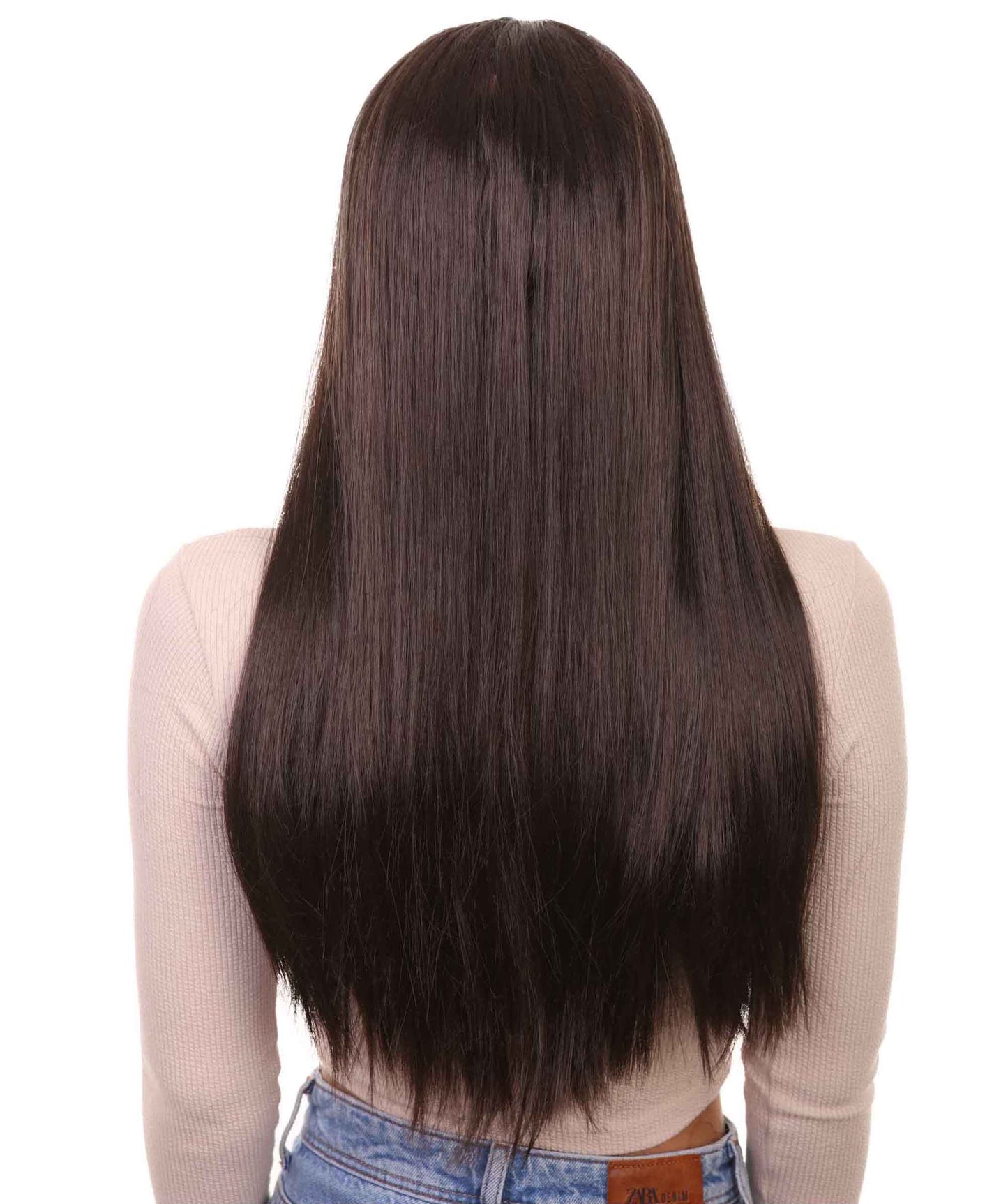 Wigs2you ハロウィンパーティープレミアム H-877 悪の花嫁 II 女性ウィッグ ダークブラウン色