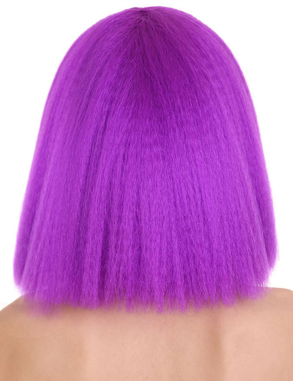 Wigs2you ハロウィンパーティープレミアムレディース H-1524 美しいルックを手に入れよう!ポップスターネオンパープルウィッグ