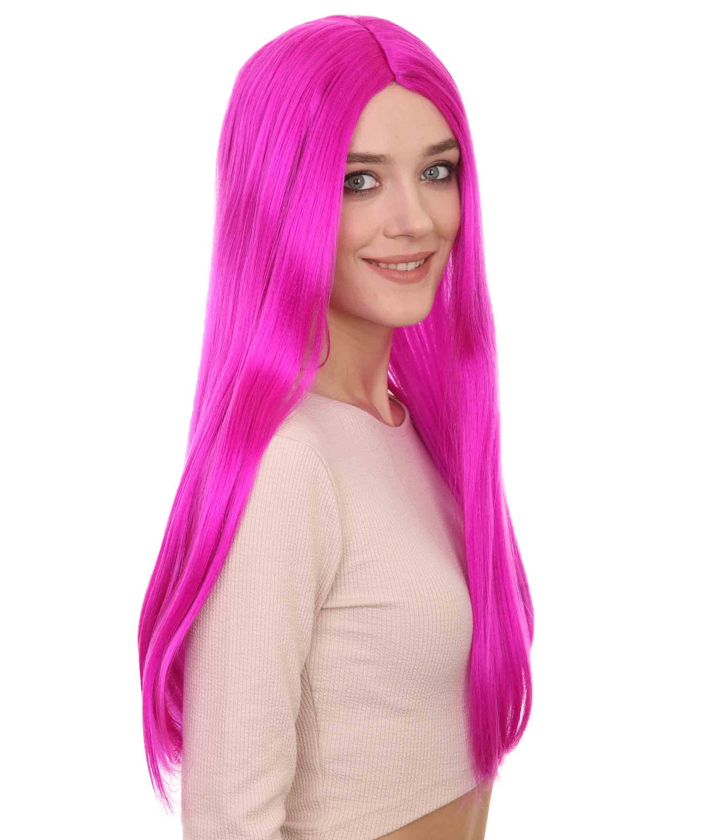 Wigs2you ハロウィンパーティープレミアム H-884 エビルブライド II 女性ウィッグ ネオンフューシャカラー
