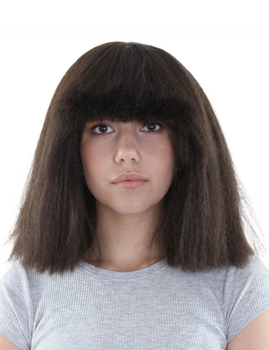 Wigs2you ハロウィンパーティープレミアムレディース H-1521 美しいルックを手に入れよう!ポップスターダークブラウンウィッグ