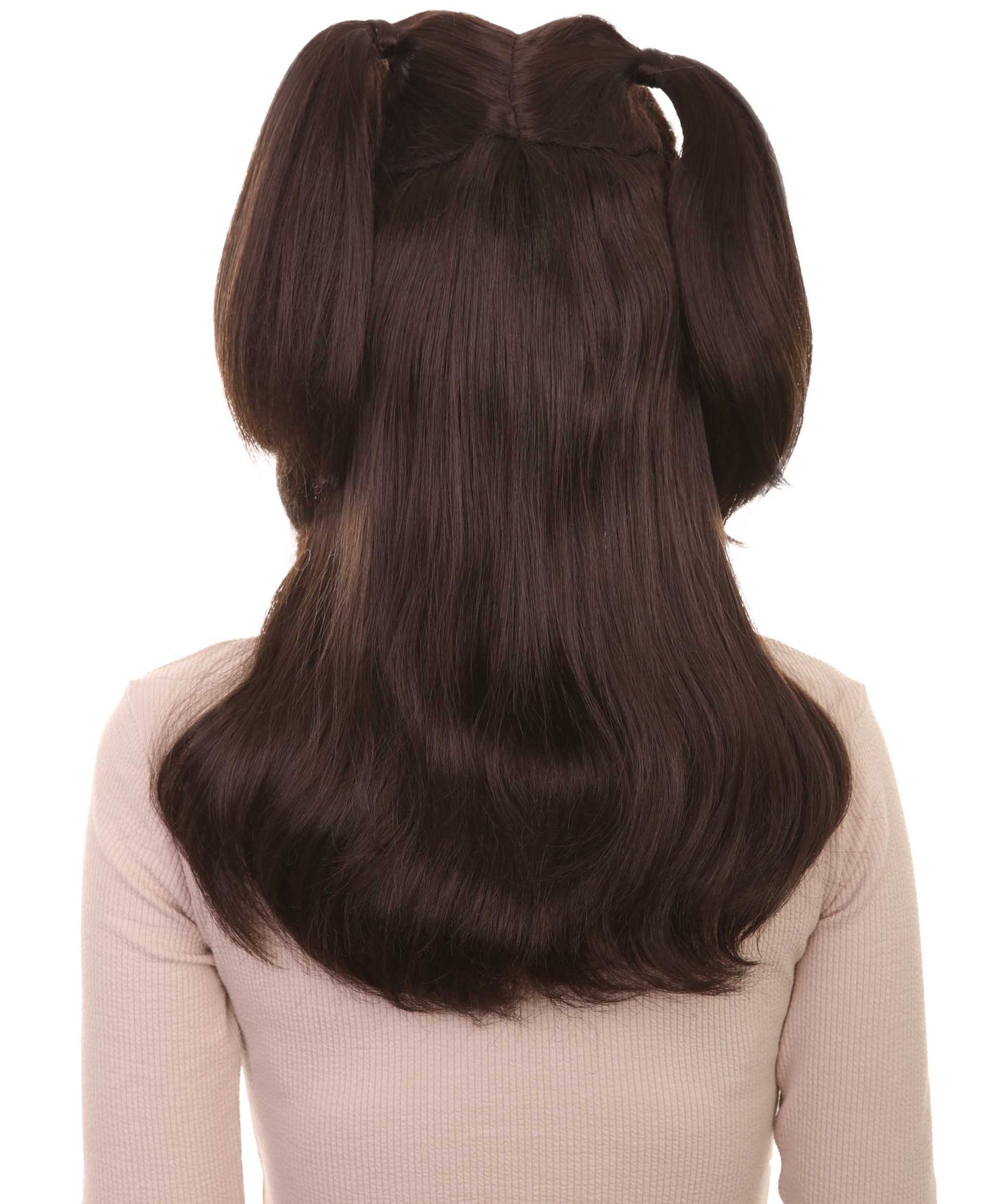 Wigs2you ハロウィンパーティープレミアム レディース H-809 バナナエンジェルウィッグ ダークブラウン色