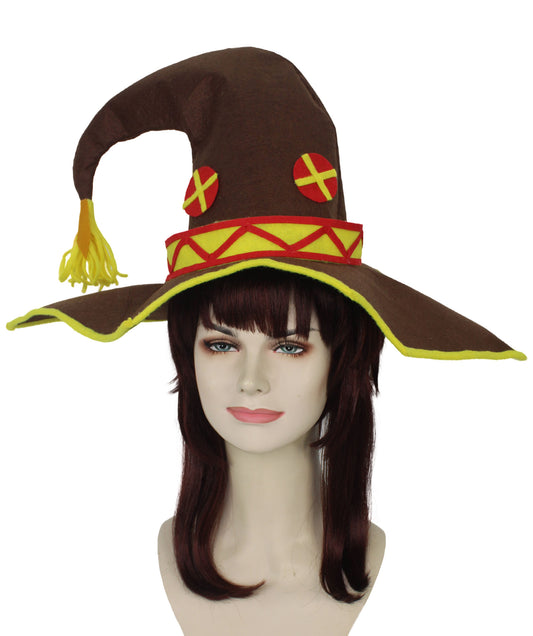 女性用 H-6608 めぐみん ウィザードハット このすば ウィッグ