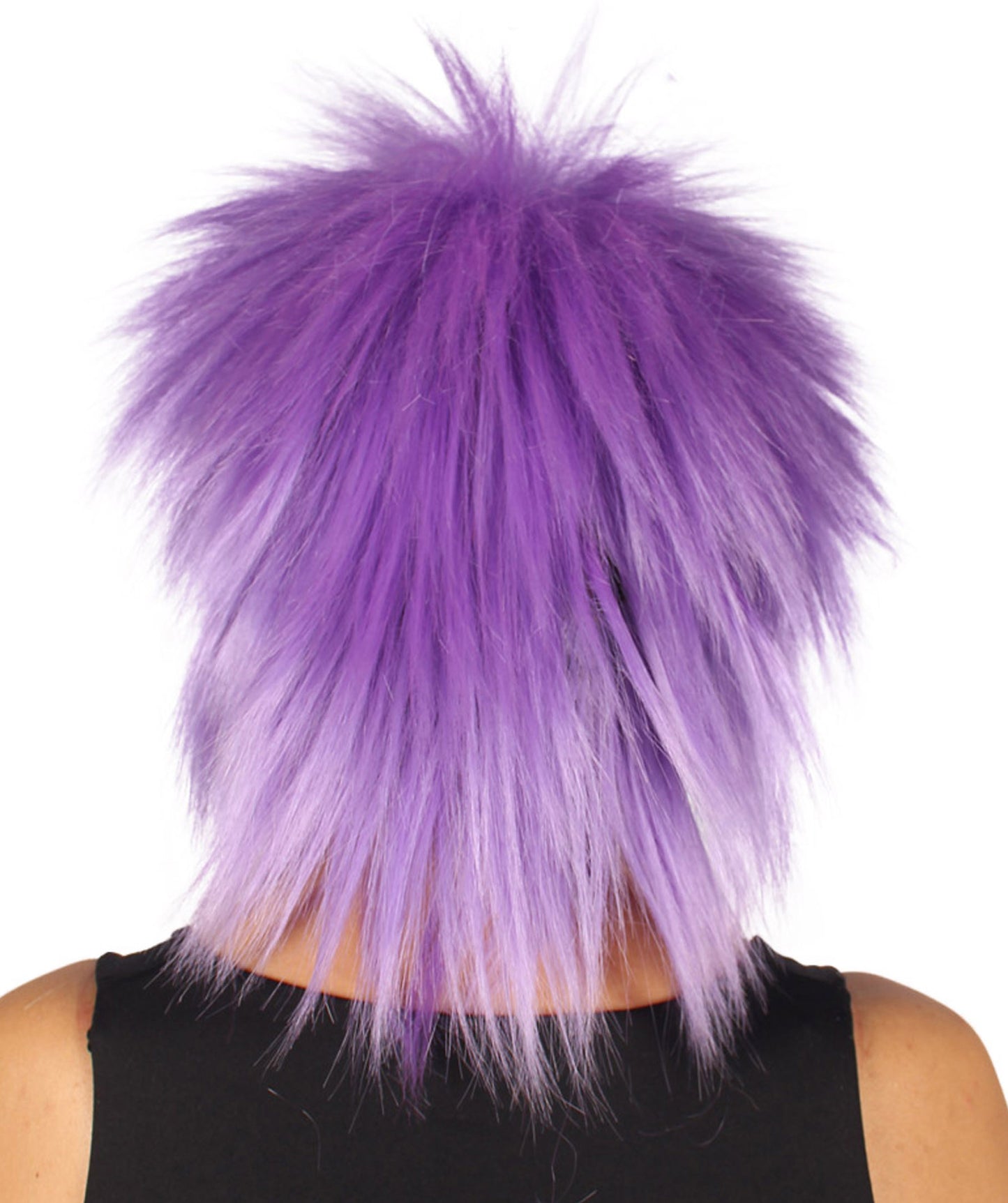 Wigs2you ハロウィンパーティープレミアムレディース H-1693 着け心地が良い とても快適 ファンキーパンク ライラックウィッグ