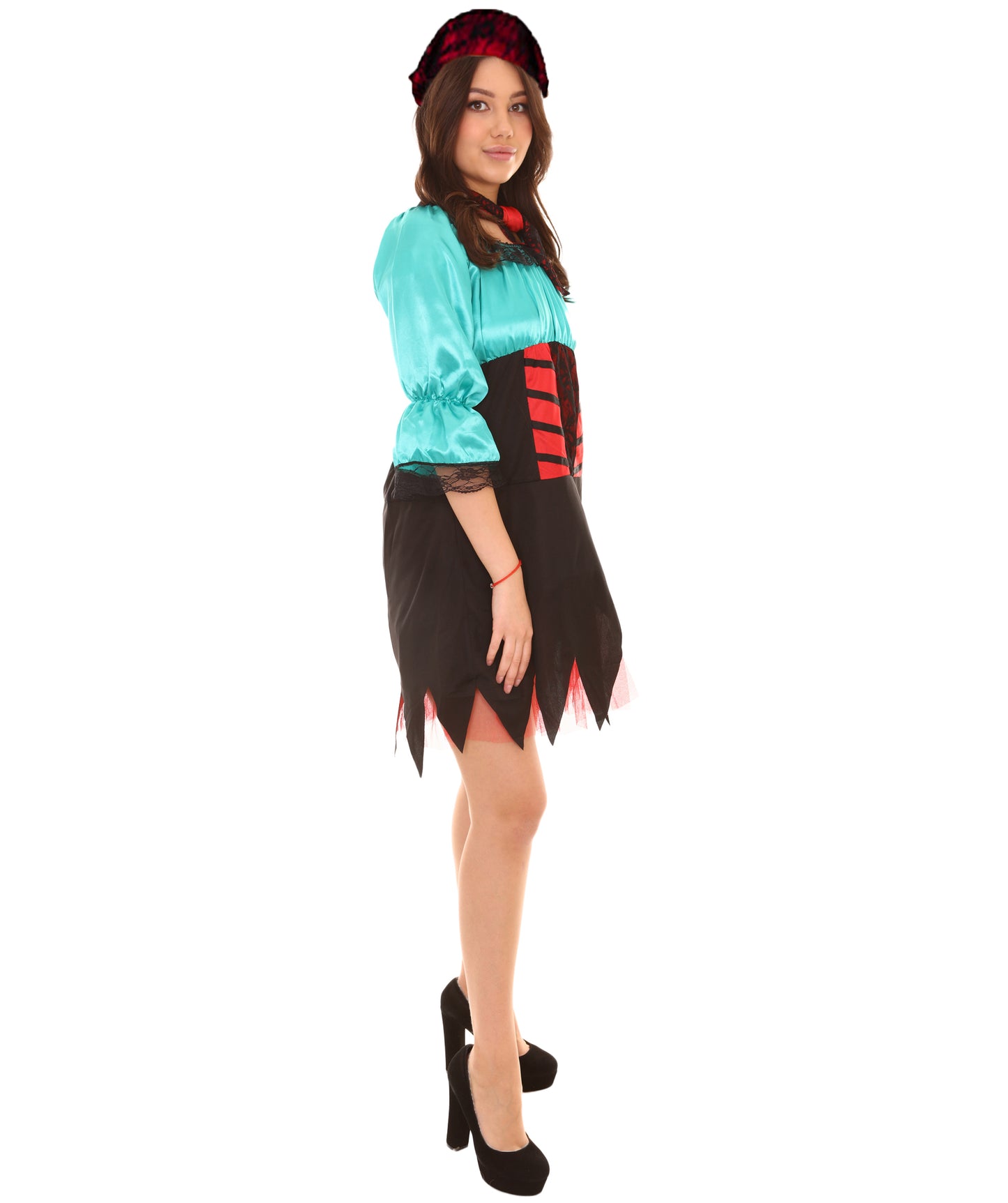 ウィメンズ JCP-021_8 コスチューム セクシー パイレーツ グリーン コスプレ コスチューム
