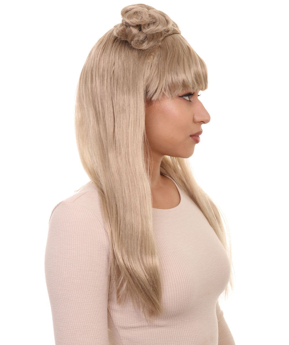 Wigs2you ハロウィン パーティー プレミアム レディース H-1217 快適なフィット感 ナチュラル ブロンド アジアン プリンセス ウィッグ