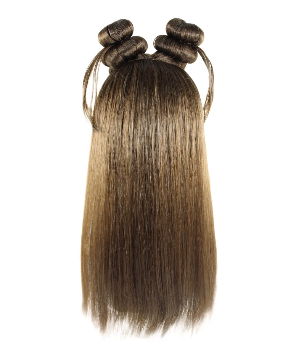 Wigs2you ハロウィン パーティー プレミアム レディース H-1221 快適なフィット感のブラウン アジアン プリンセス ウィッグ